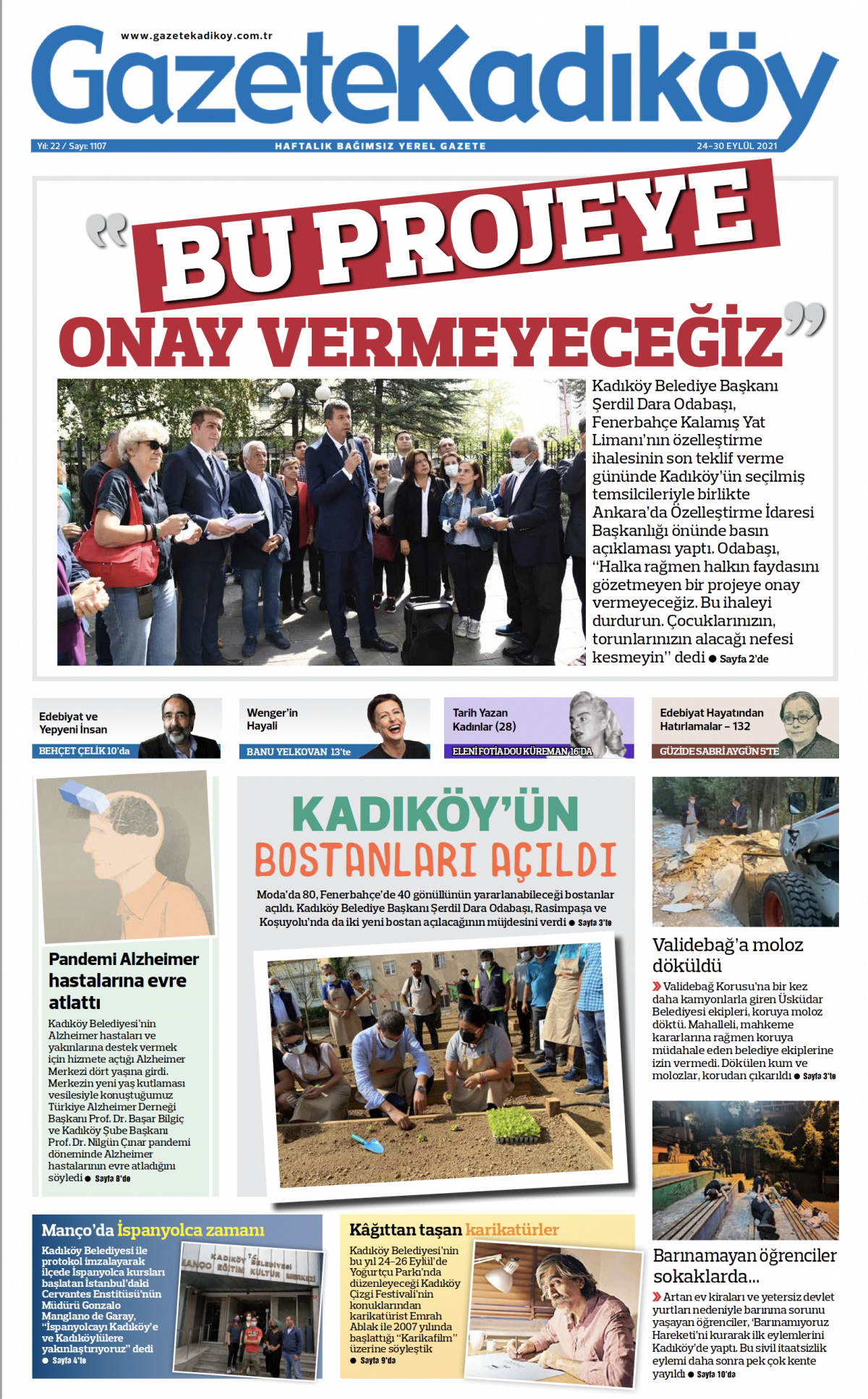 Gazete Kadıköy - 1107. Sayı